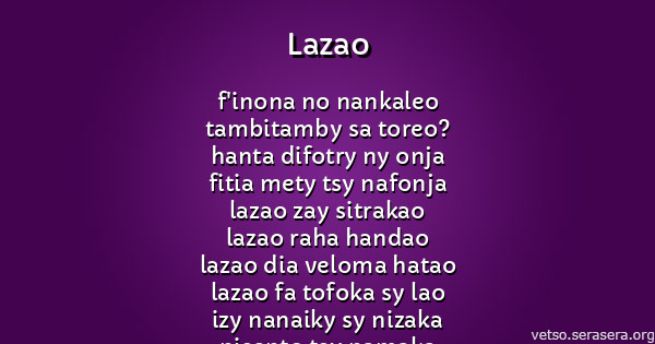 Lazao 