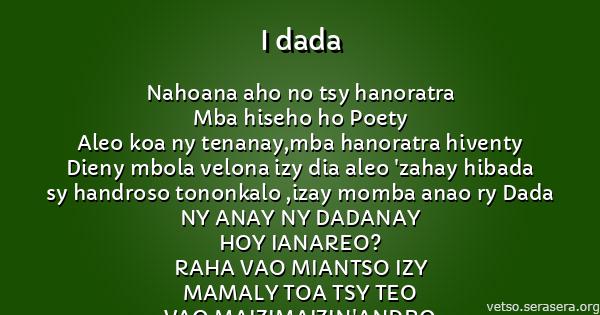 i-dada-voatsinampy-tononkalo-malagasy